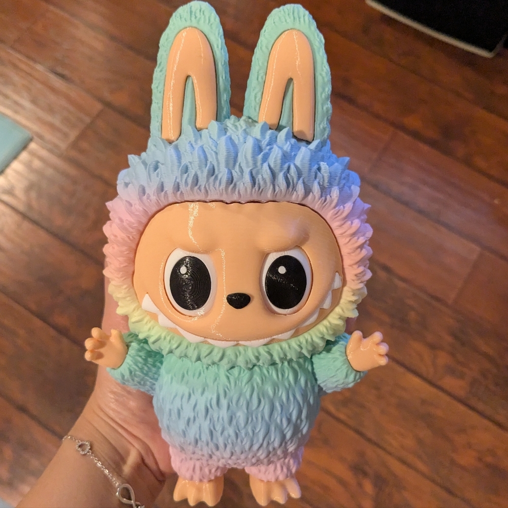 Adorable Customized 3D Print Labubu 9.5" tall